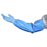 Нарукавник Uretex 460х220 мм голубой 150 мкм 1 пара HACCPER