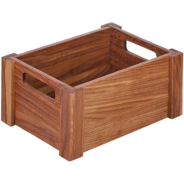 Ящик для кондиментов; дуб; H=11,L=22,8,B=16,5см; деревян. PPwood Q809O-00N