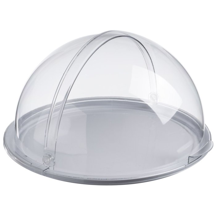 Поднос сервировочный d=385 мм. поликарбонат, белый, с крышкой Roll-Top Gastroplast /1/