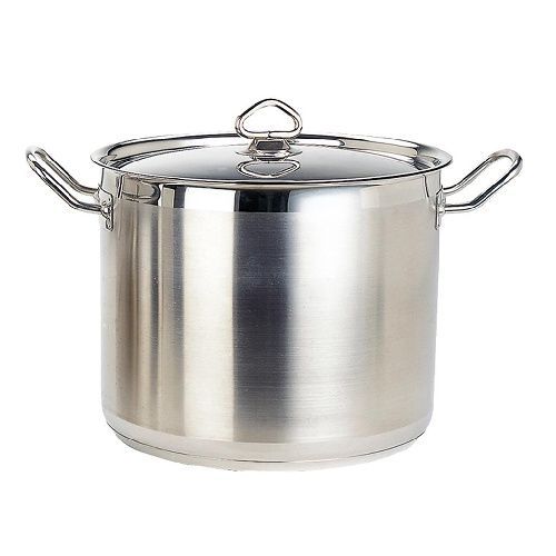 Кастрюля 9 л, 260х170 мм с крышкой нерж. индукция P.L. Proff Cuisine C22S170S-(26*17)-9L