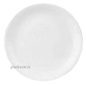 Тарелка мелкая «Тэйст вайт»; фарфор; D=28см; белый Steelite 1107 0544