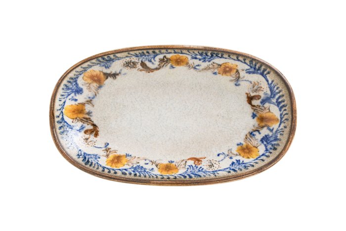 Блюдо Retro Floral 150х85 мм овальное форма Гурмэ Bonna F-RTFGRM15OKY