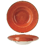 Тарелка для пасты с широким бортом Stonecast 280мм 0,47л Spiced Orange CHURCHILL SSOSVWBL1