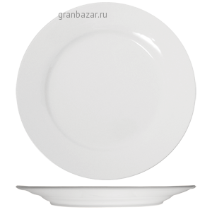 Тарелка мелкая «Кунстверк»; фарфор; D=18.5см; белый KunstWerk A4157