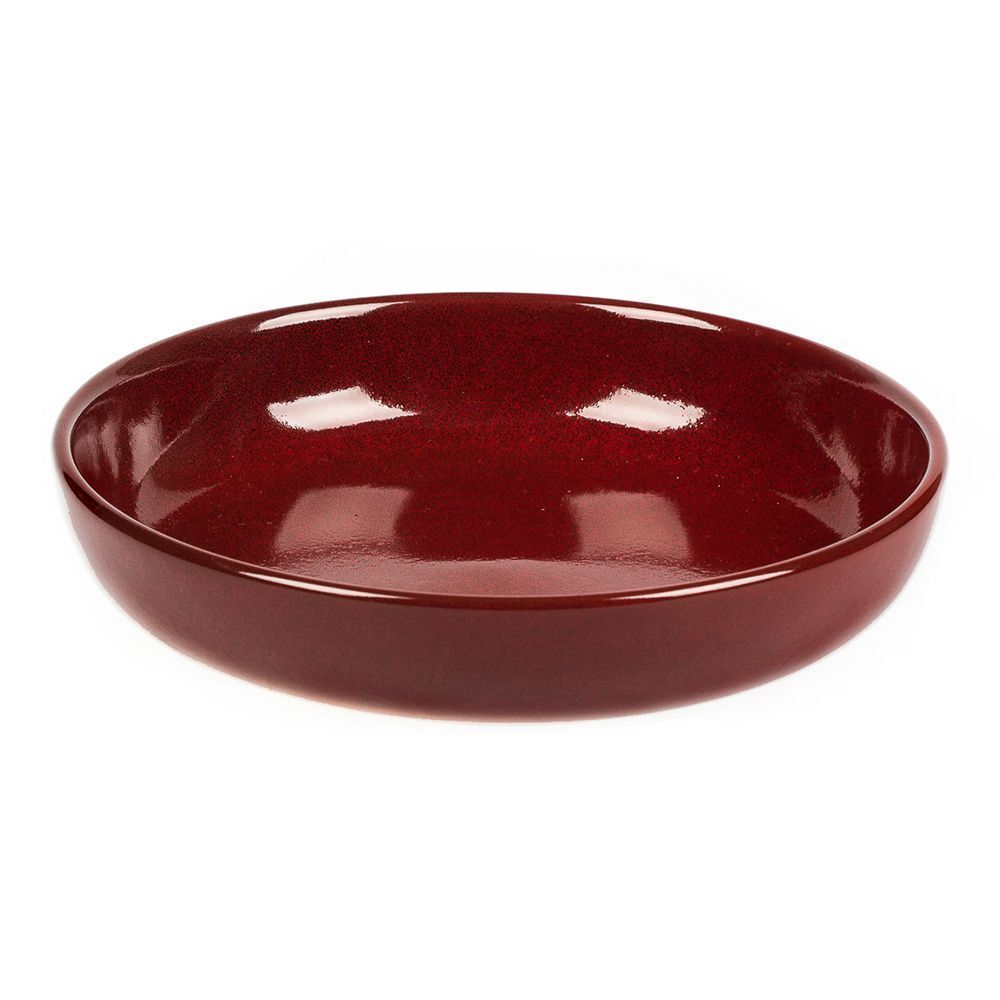 Блюдо для подачи Evolution 210х45 мм, P.L. Proff Cuisine 10339 (dark red)
