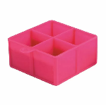 Форма для льда силиконовая "Куб", 45x45 мм, 4 ячейки P.L. Proff Cuisine ZR282/4000