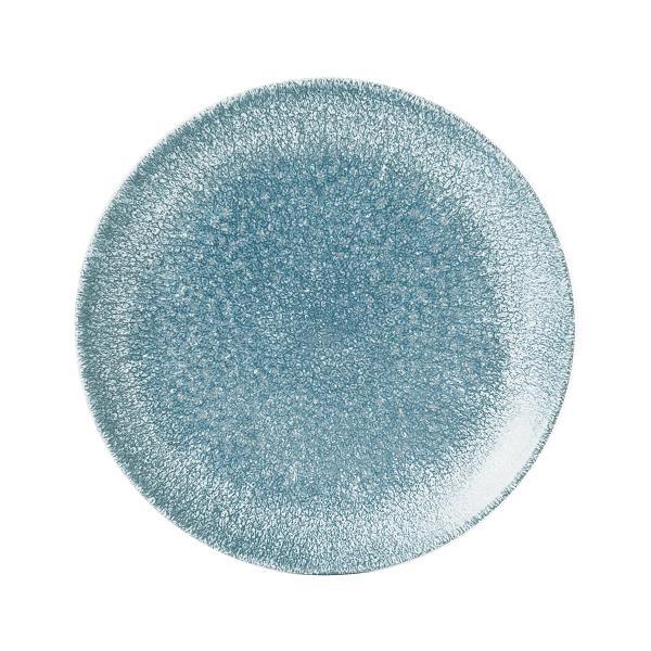 Тарелка мелкая без борта Studio Prints Raku 217мм Topaz Blue Churchill RKTBEVP81