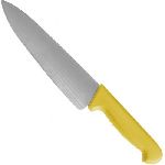 Нож поварской 200 мм жёлтая ручка Granbazar GBR-CK-200-340YE-P