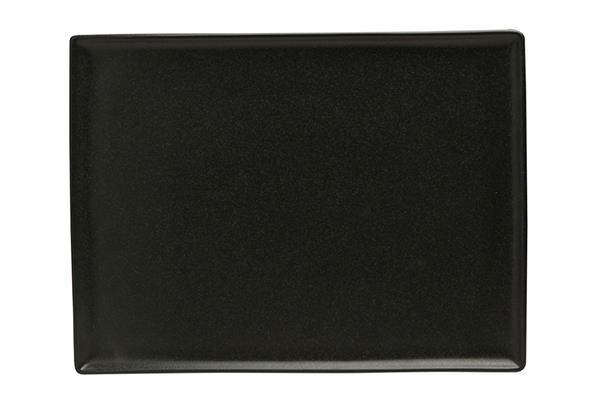 Блюдо прямоугольное BLACK фарфор, 350х260 мм, h 17 мм, черный Seasons Porland 358835 черный