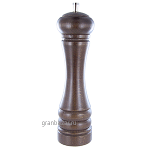 Мельница д/соли; дерево,сталь нерж.; D=6,H=25см; коричнев. Marlux 349F