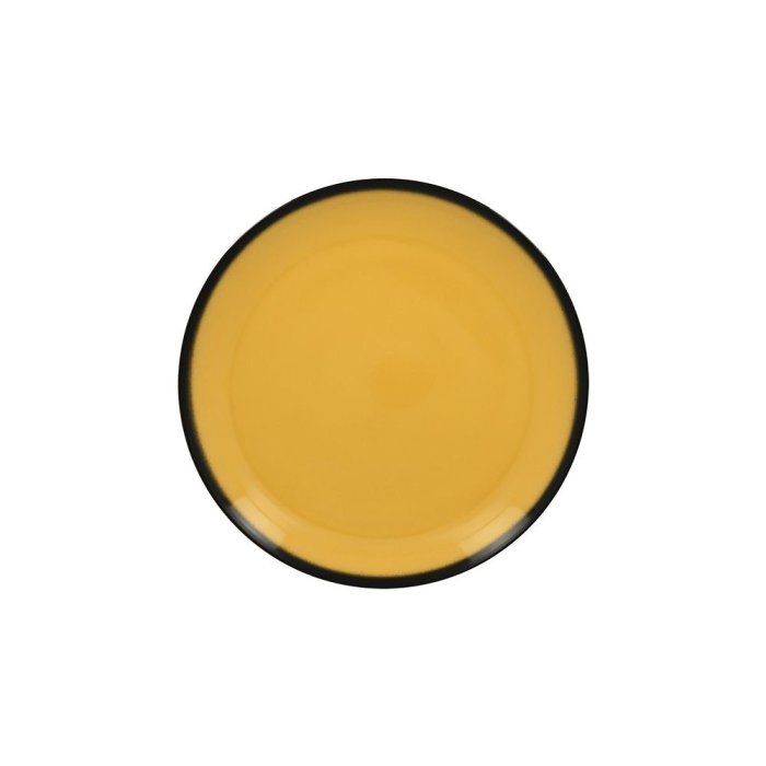 Тарелка круглая RAK Porcelain LEA Yellow 180 мм (желтый цвет) LENNPR18NY
