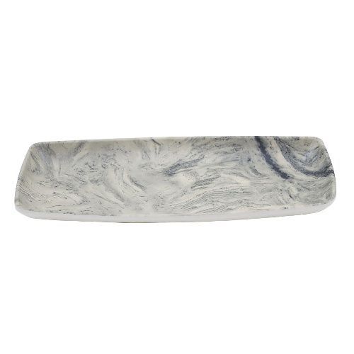 Блюдо Streamer Grey 240х110х22 мм прямоуг. пластик меламин P.L. Proff Cuisine JW72009-TAI