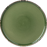 Тарелка «Сейдж»; фарфор; D=210мм; зелен., бронз. Kunstwerk HL374430