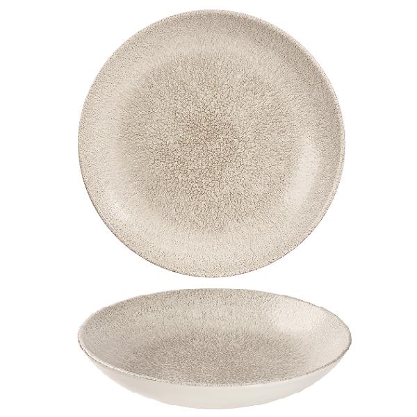 Салатник без борта Studio Prints Raku 1,14л d248мм Agate Grey Churchill RKAGEVB91