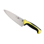 Нож кухонный поварской, L=210мм., нерж.сталь, ручка пластик, вставка желтая Atlantic Chef 8321T05Y