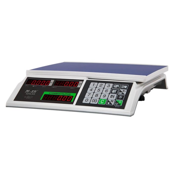 Торговые настольные весы M-ER 326 AC-15.2 