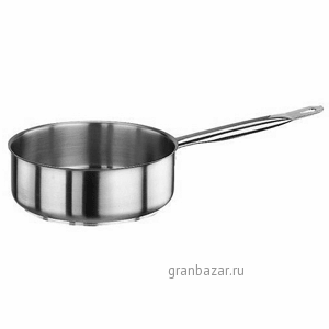 Сотейник; сталь; 1.8л; D=180,H=76,L=385мм; металлич. Paderno 11008-18