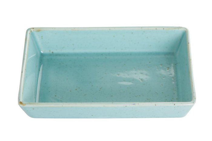 Салатник прямоугольный TURQUOISE 160х100 мм Porland 358916 TURQUOISE