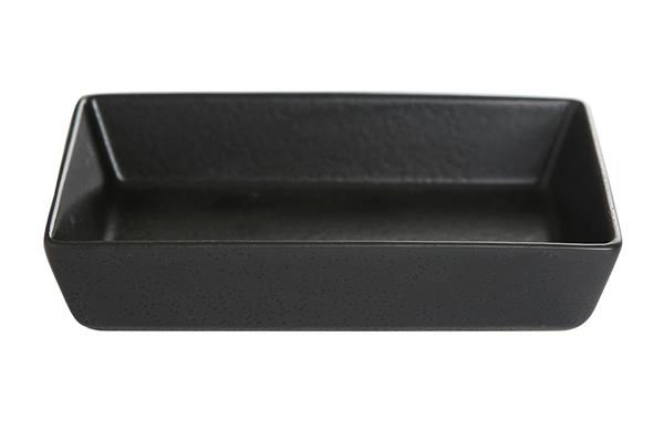Блюдо прямоугольное BLACK фарфор, 137х85 мм, h 30 мм, черный Seasons Porland 358913 черный
