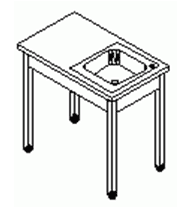 Ванна моечная ТММ МС-П 1/1000/600 (мойка 400х500х140)