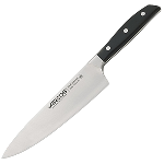 Нож поварской «Манхэттен» сталь нерж.,полиоксиметилен; ,L=34,8/21см; металлич.,черный Arcos 160600