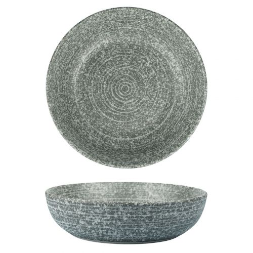 Салатник с покрытием Glossy Stone Untouched Taiga, 900 мл, 200x54 мм, P.L. Proff Cuisine 17-318 GSB / К=24ШТ