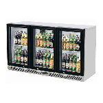 Холодильный стол (малый) со слайдер дверями Turbo air TB13-3G-SL-800