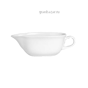 Соусник «Симплисити вайт-Хармони»; фарфор; 127мл; H=5.5,L=14.5,B=8.5см; белый Steelite 1101 0844