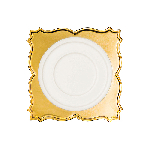 Блюдце Golden Ultra, квадратное d=150 мм., для арт. KQCU21/ KQCU21M, фарфор RAK UGKQSA15