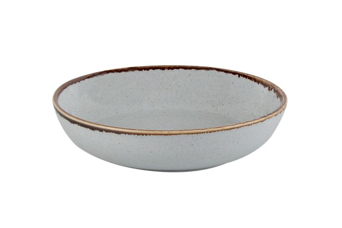 Салатник Seasons GREY полуглубокий d 170 мм h 40 мм 415 мл фарфор цвет серый Porland 368117 серый