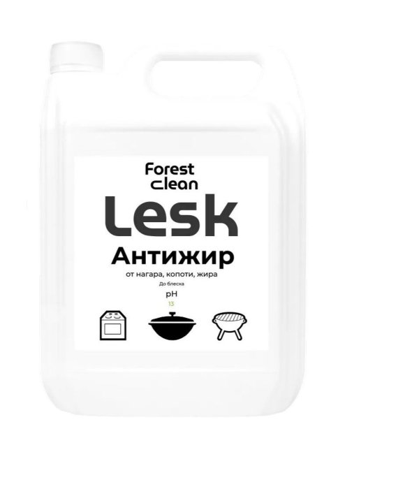 Антижир для кухни LESK Forest clean 5л