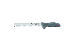 Нож поварской-cлайсер PRO-Line с цветными кнопками 300 мм, серая пластиковая ручка, P.L. Proff Cuisine KB-1866-300G