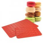 Коврик силиконовый "Macarons" 40х30см с выемками d40мм, 30 ячеек Martellato 30TM3001R