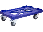 Тележка для ящиков 625х400х175 мм Тара [508-3] синяя