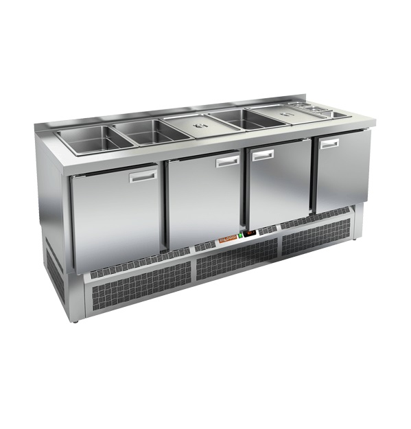 Стол холодильный для салатов  Hicold SLE3-1111GN (без крышки)