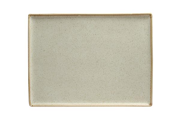 Блюдо прямоугольное BEIGE фарфор, 210х270 мм, цвет бежевый Seasons Porland 358827 бежевый