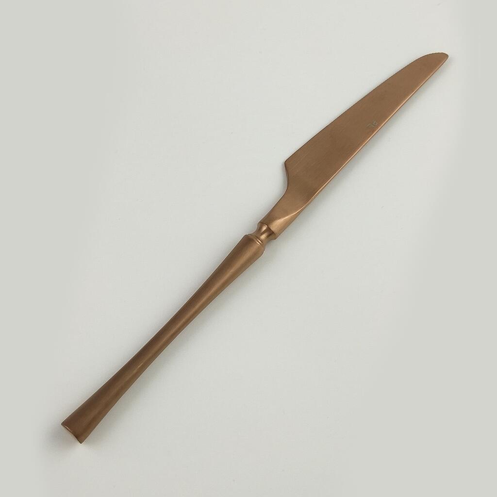 Нож столовый "1920-Copper" медное матовое PVD покрытие P.L. Proff Cuisine 2768