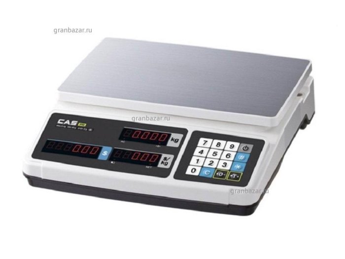 Торговые весы CAS PR-6B (LCD, II) RS