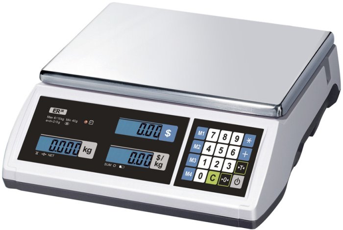 Весы торговые  CAS ER JR-6CB