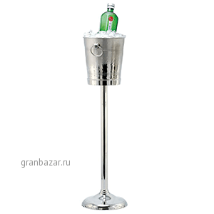 Подставка напольн.д/ведра «Проотель» сталь; D=16/22,H=61,B=22см; металлич. Prohotel WS34