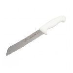 Нож для хлеба 8" 200мм Luxstahl  "HACCP" белый