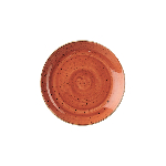 Тарелка мелкая без борта Stonecast 165мм Spiced Orange CHURCHILL SSOSEVP61