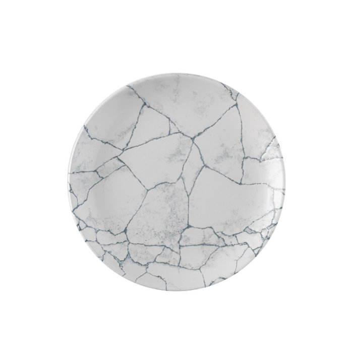 Тарелка мелкая без борта Studio Prints Kintsugi 217мм Pearl Grey Churchill KTPGEVP81