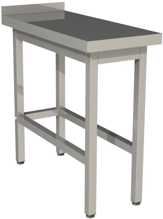 Стол производственный с бортом Restoinox СП-4/7-БО