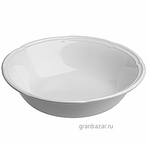 Салатник «Увертюра»; фарфор; 300мл; D=15,H=4см; белый Tognana OV00416
