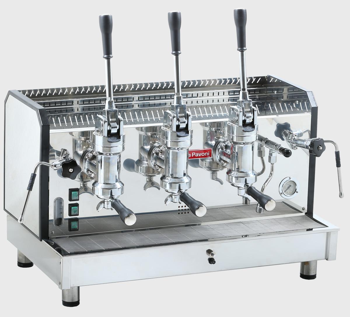 Кофемашина полуавтомат леверная La Pavoni VASARI3L хром