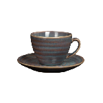 Чайная пара 200мл сине-коричневый Corone Terra 4613F/4615F