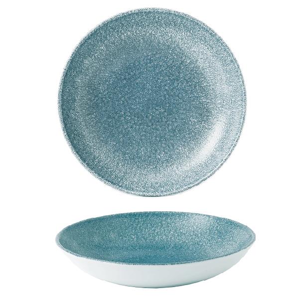 Салатник без борта Studio Prints Raku 0,42л d182мм Topaz Blue Churchill RKTBEVB71