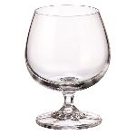Бокал для бренди «Фалько» стекло 250мл D=86 H=112 мм прозр. Crystal Bohemia 91L/1S010/0/00000/250-669