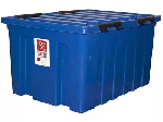 Пластиковый контейнер на колесах 120 л пластиковый контейнер на колесах, 740х570х410 мм, синий Rox box 120-00.06.